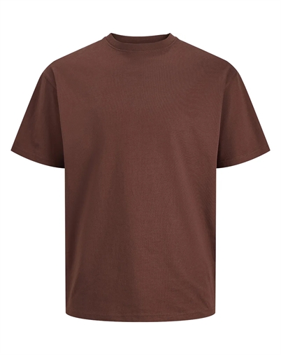 Jack & Jones - JJEOrganic  Relaxed T-shirt - Bitter Chocolate
